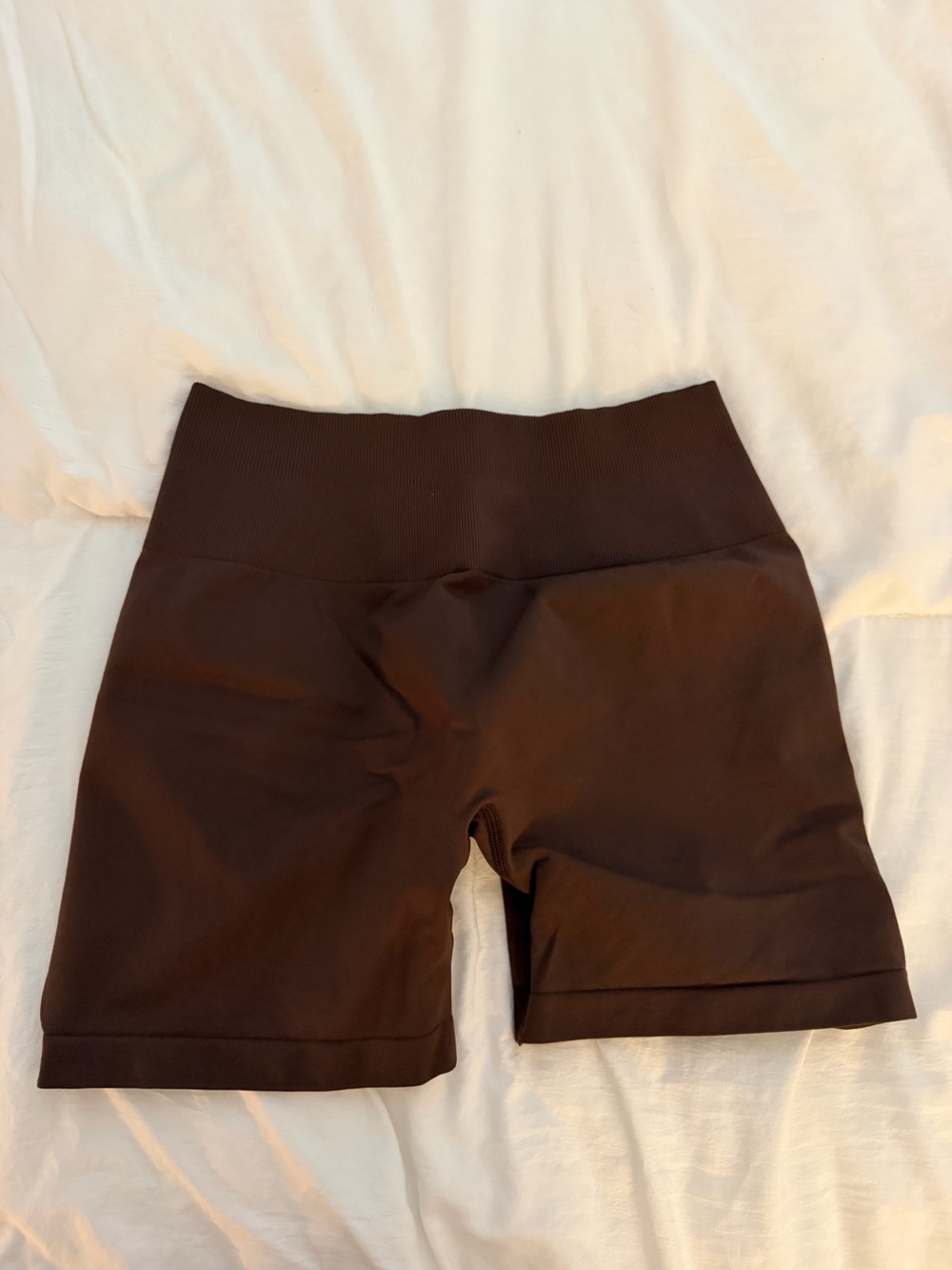 Aurola Brown Gym Shorts